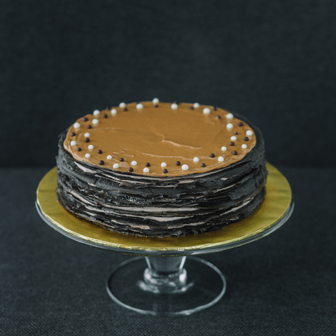 Hazelnut Chocolate Mille Crepe