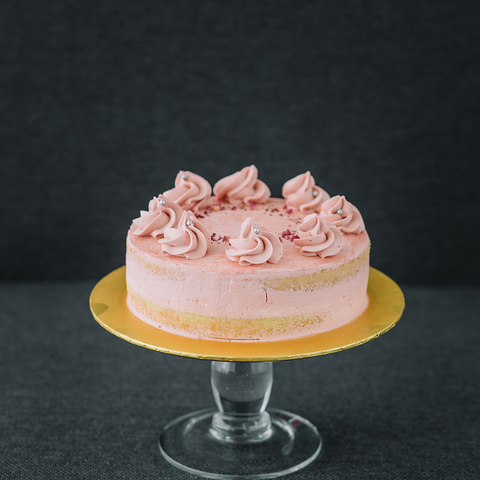 Strawberry Rose Cake