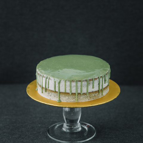 Matcha Blacksesame Cake
