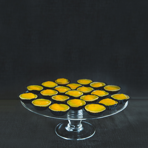 25 pieces Orange Curd Mini Tarts