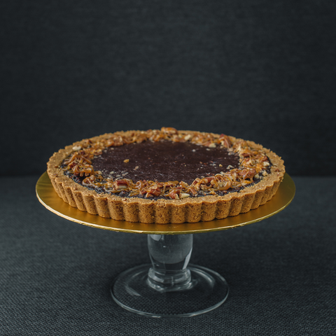 Aunty Baby’s Chocolate Caramel Pecan Pie