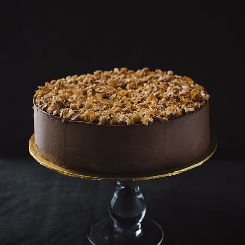 Baileys Chocolate Mousse with Caramalized Hazelnuts