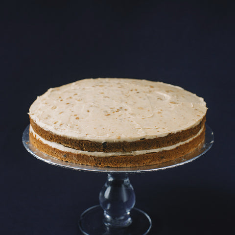 Banana Peanut Butter Cake 10 inch
