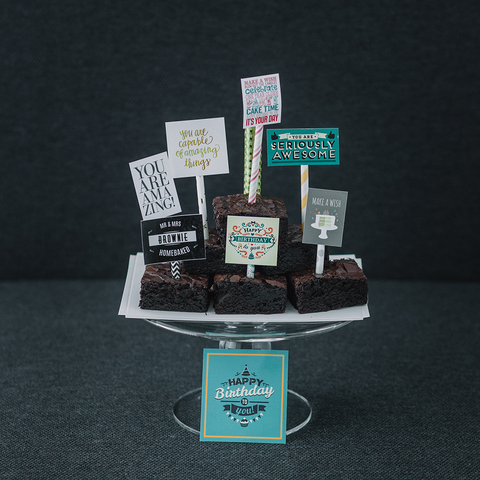 Birthday Design Classic Brownie