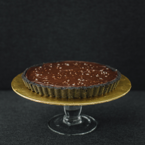 Salted Caramel Chocolate Tart