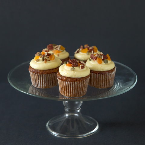 12 pieces of Carrot Pecan Cupcake